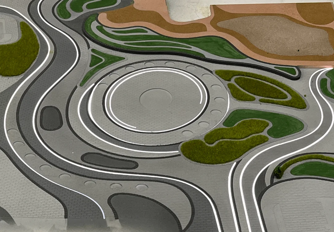 Как сделать встроенную в грунт подсветку на макете